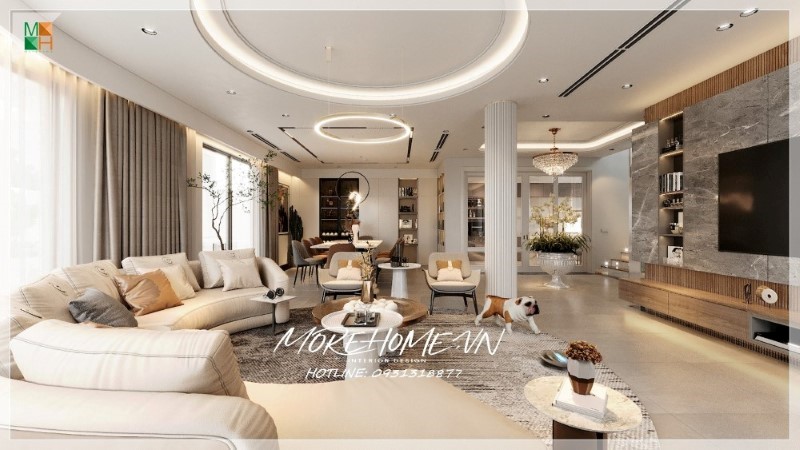 Những mẫu thiết kế nội thất biệt thự đẹp nhất hiện nay