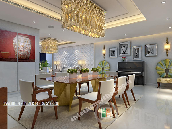 Dịch vụ thiết kế nội thất đẹp hiện đại