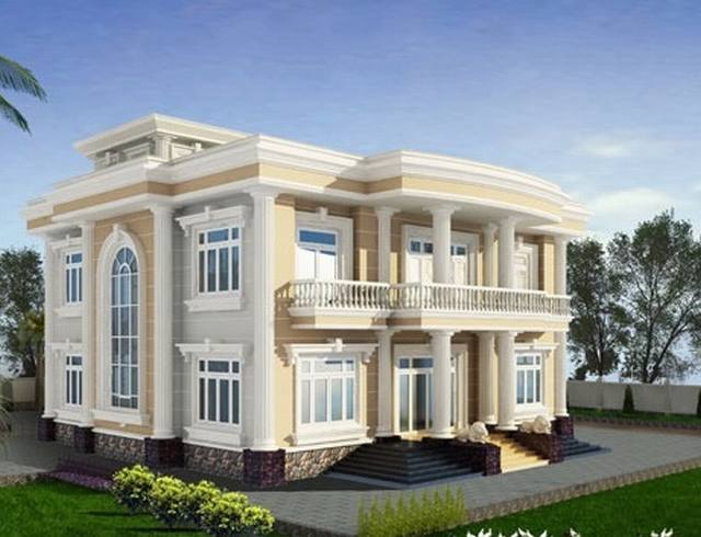 Những mẫu biệt thự kiểu Pháp độc đáo tại Việt Nam 4