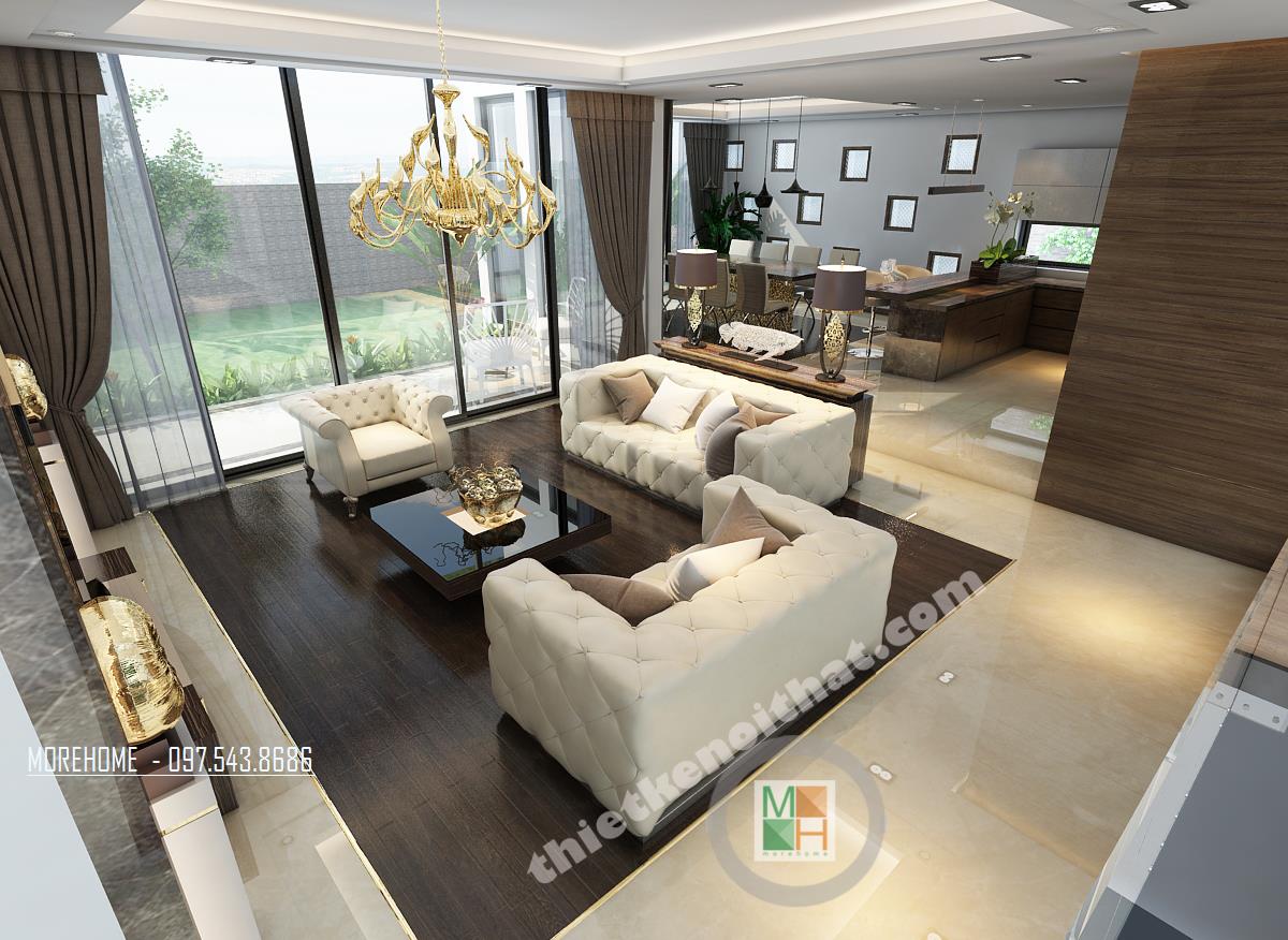 Mẫu biệt thự Pháp cổ điển cực kì xa xỉ và đẹp bay bổng tại quận 9 2