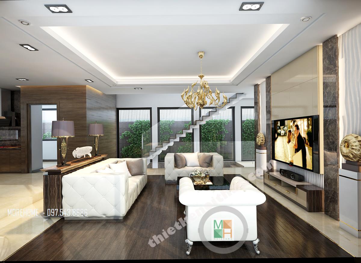 Mẫu biệt thự Pháp cổ điển cực kì xa xỉ và đẹp bay bổng tại quận 9 3