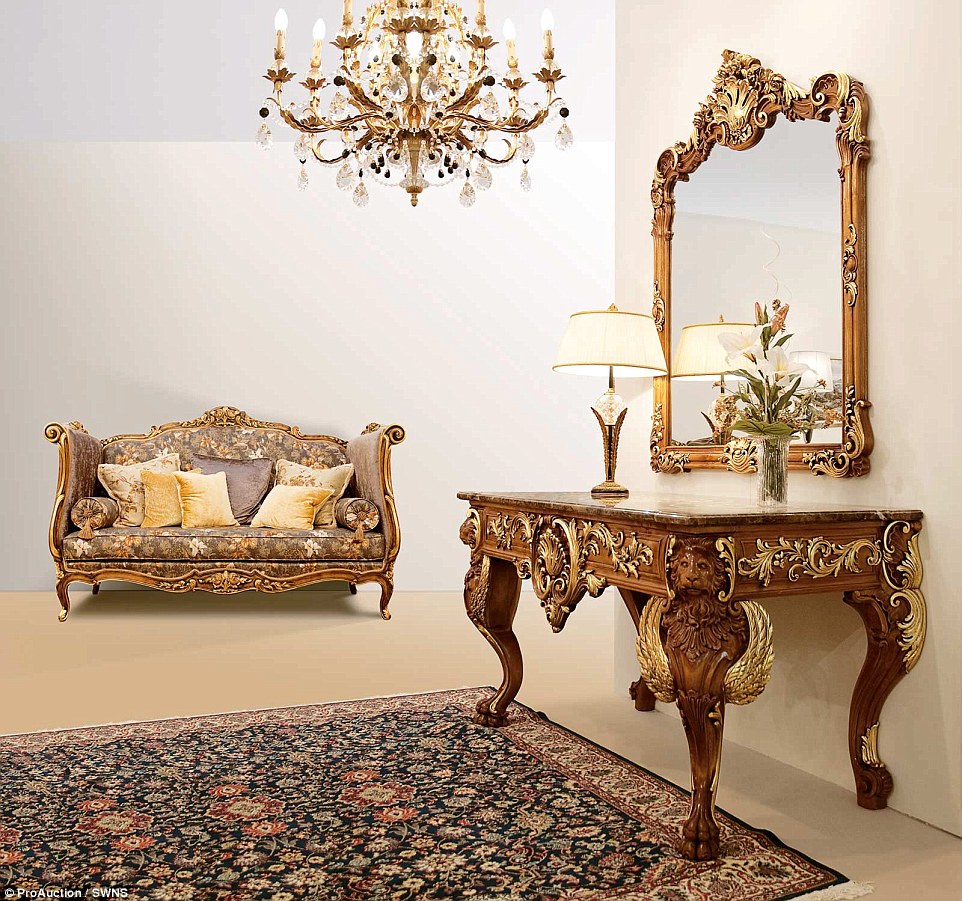 Đi từ ngạc nhiên này đến ngạc nhiên khác với biệt thự có nội thất dát vàng 9