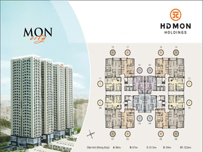 Cuộc sống thăng hoa với các căn hộ chung cư Mon City tiện nghi cao cấp    