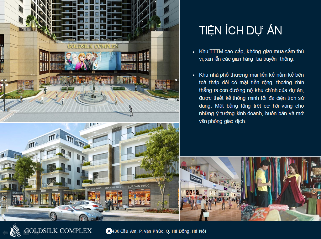 Giới thiệu tổng quan về dự án Goldsilk Complex