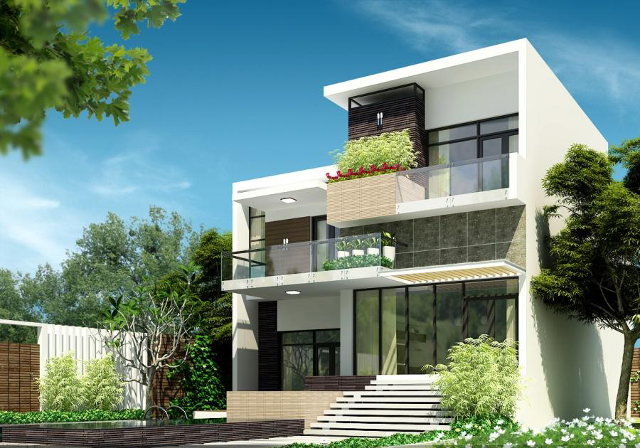 Biệt thự phố - ngôi nhà mang phong cách mới 3