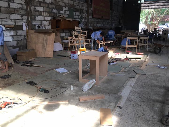 Thi công nội thất đồ gỗ văn phòng