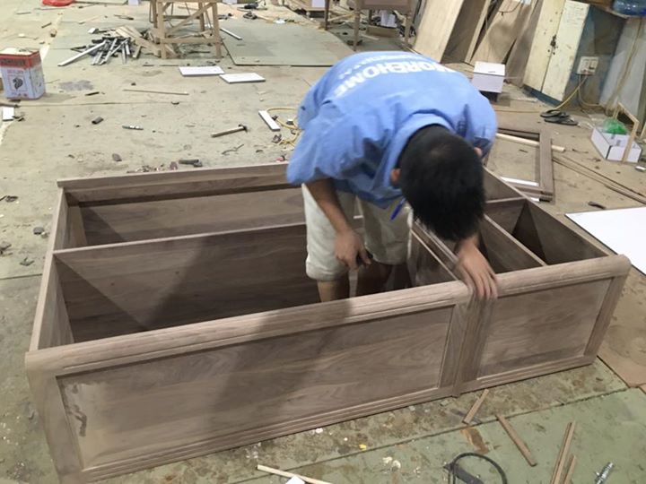 Thi công nội thất đồ gỗ văn phòng