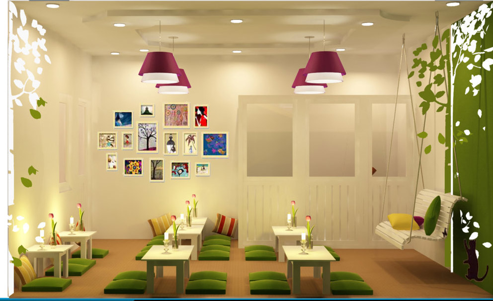 Các mẫu thiết kế quán café đẹp