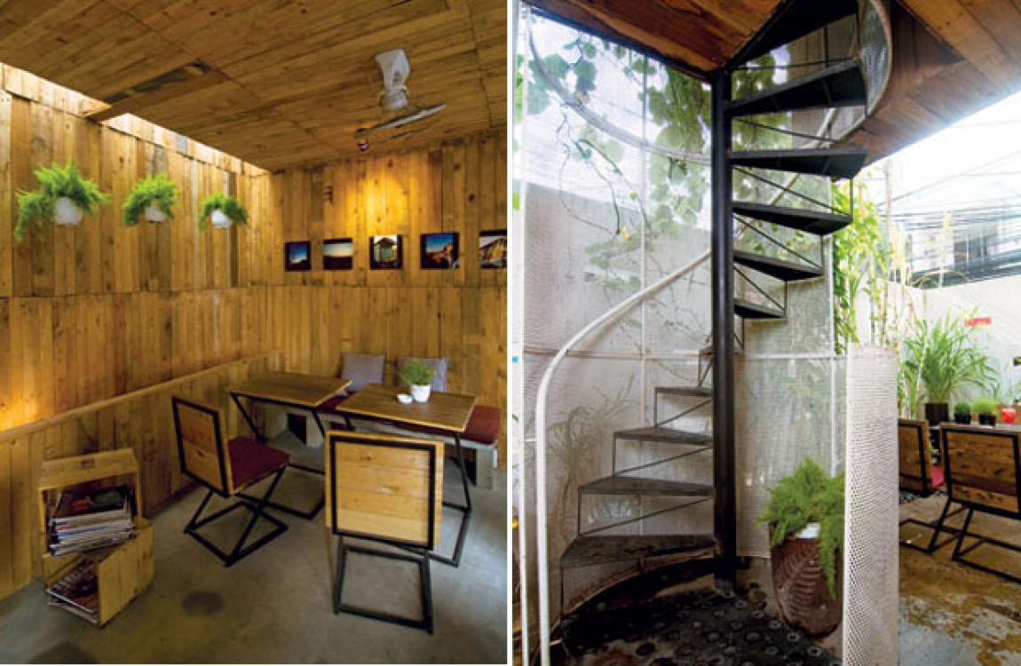 Tư vấn thiết kế quán café không gian nhỏ