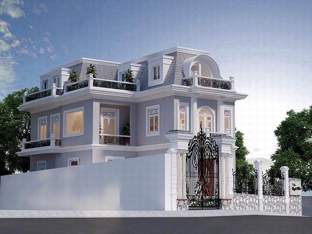 Hình ảnh mẫu thiết kế biệt thự đẹp