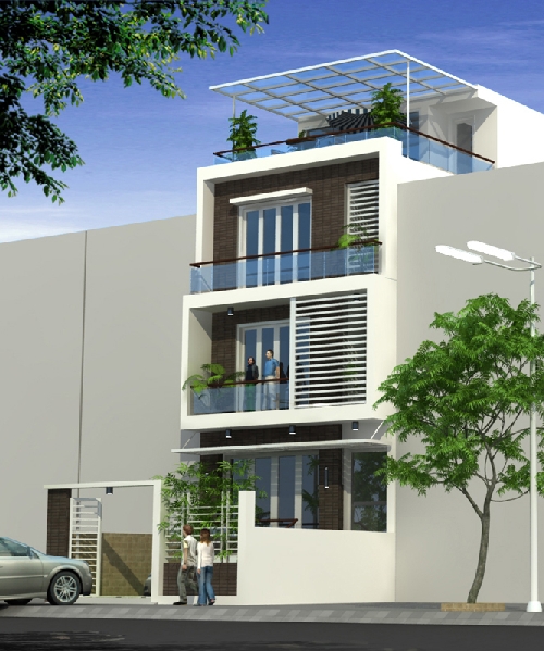 Thiết kế biệt thự hiện đại đẹp tại hà nội