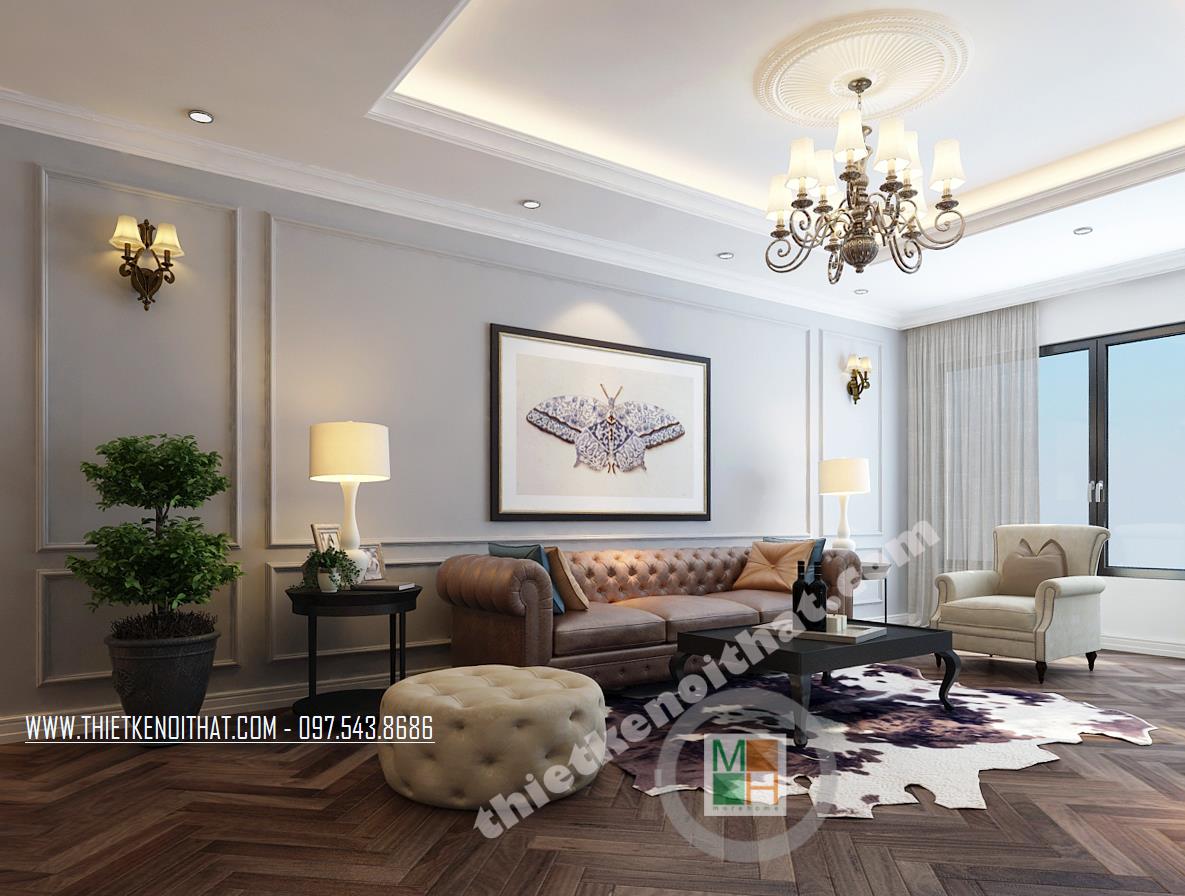 Thiết kế kiến trúc biệt thự tân cổ điển