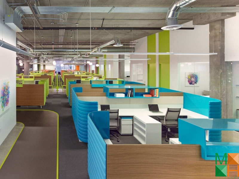 Thiết kế nội thất văn phòng làm việc đẹp