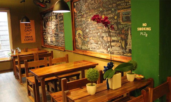 Thiết kế quán cà phê nhỏ đẹp