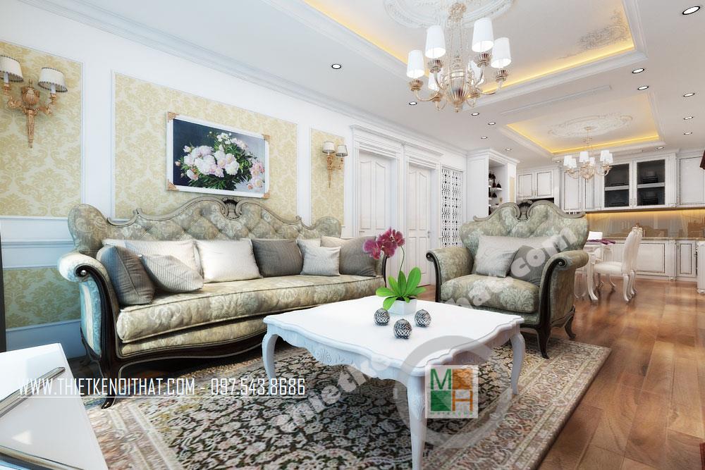Trang trí nội thất tân cổ điển