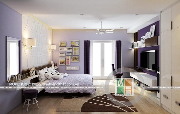 Nội thất phòng ngủ hiện đại