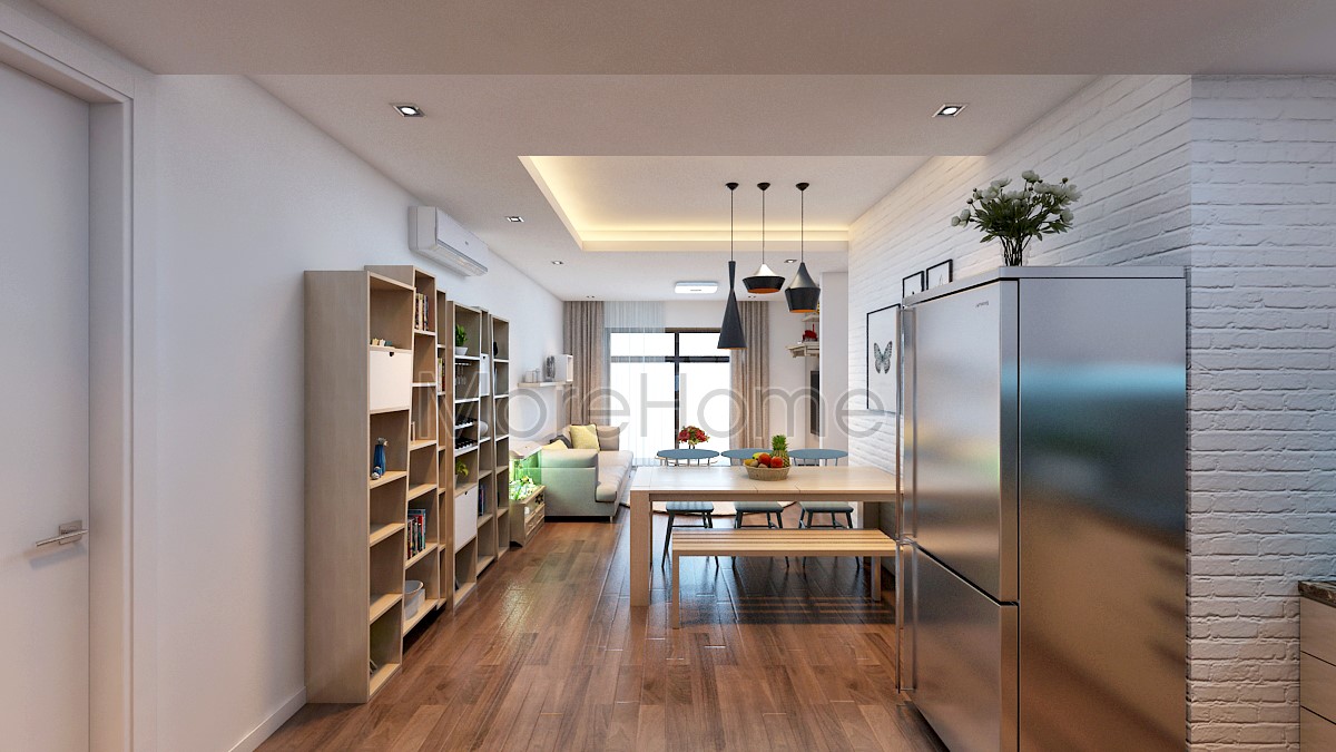 Thiết kế nội thất căn hộ chung cư cao cấp