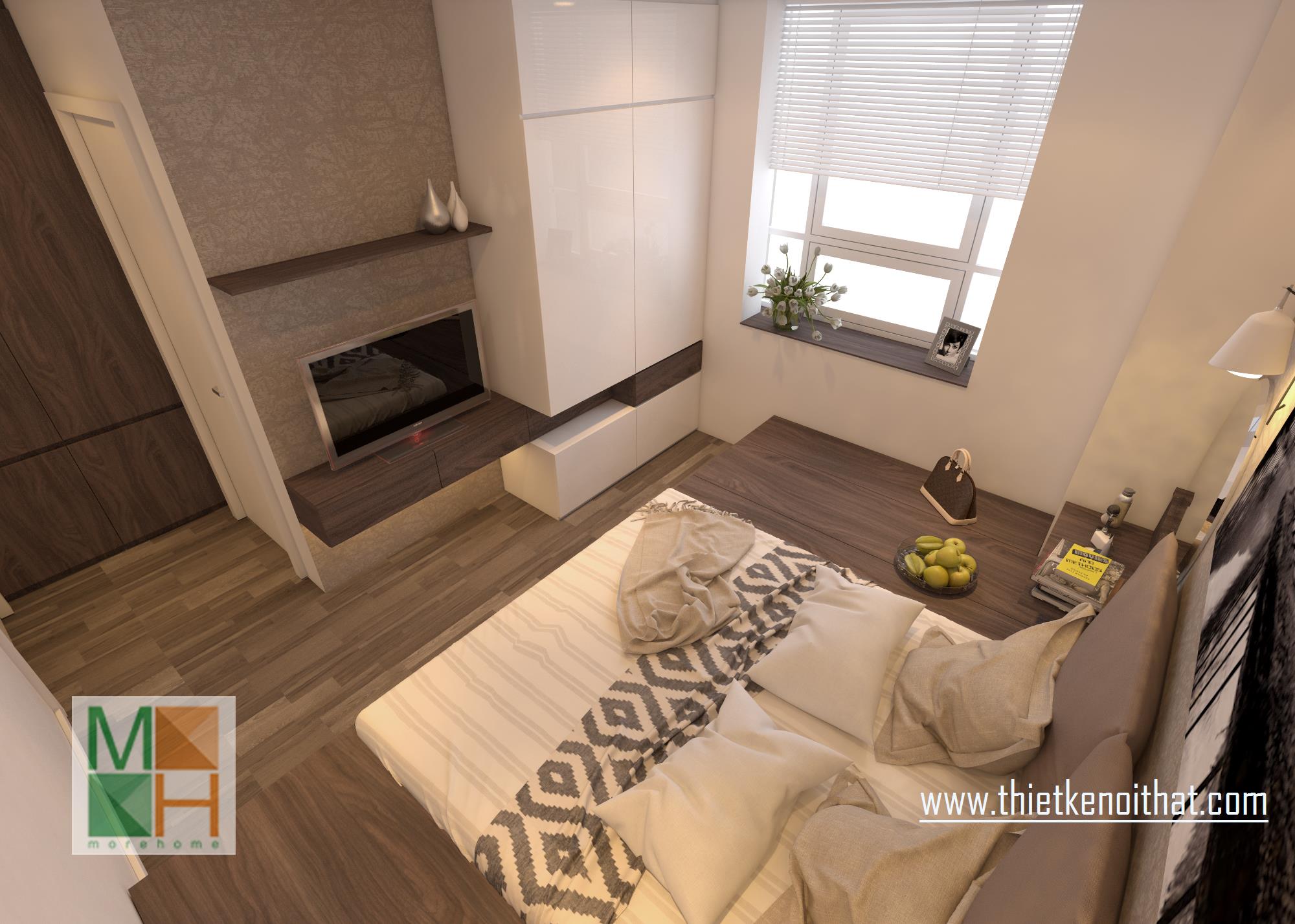 Quy trình thiết kế nội thất chung cư 70m2