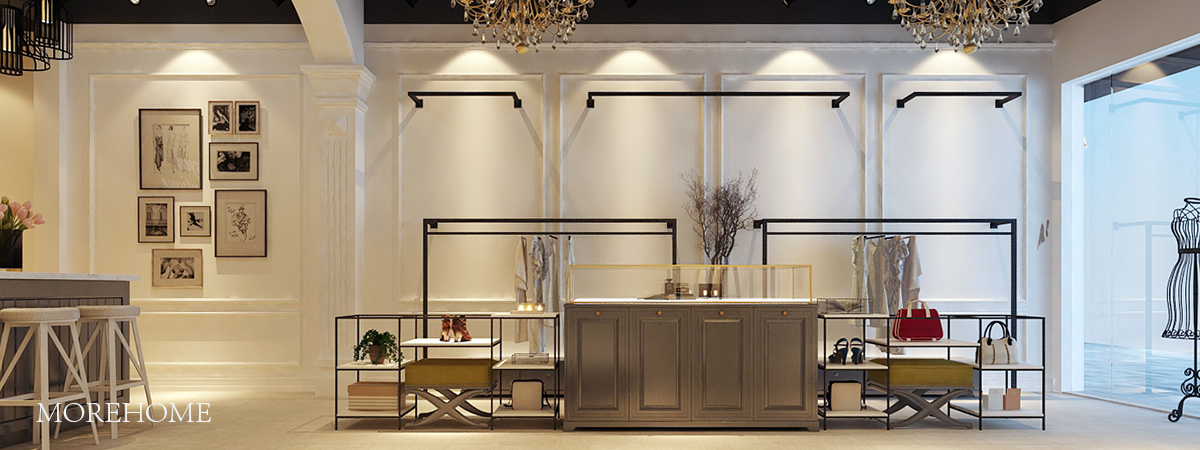 Thiết kế nội thất showroom cửa hàng