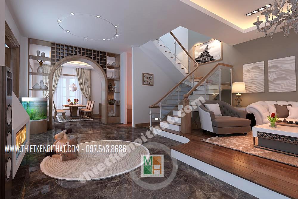 Thiết kế biệt thự quận 9 phong cách nhà vườn đương đại 2