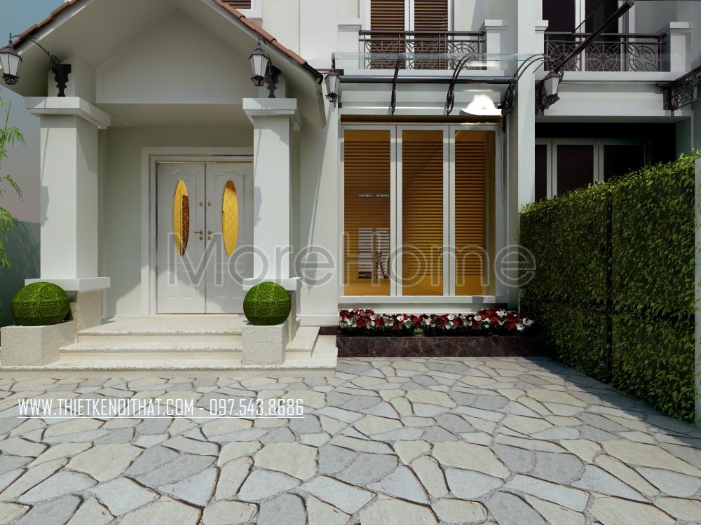 Thiết kế biệt thự vườn mini phong cách đương đại ứng dụng công nghệ cao 2