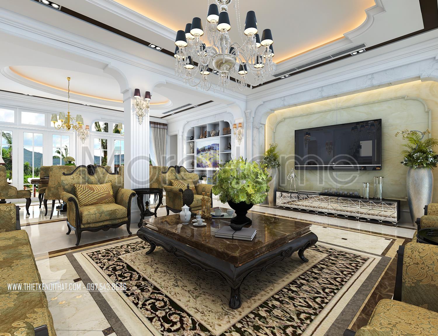 Biệt thự phố hiện đại và sang trọng theo xu hướng năm 2016-2017 