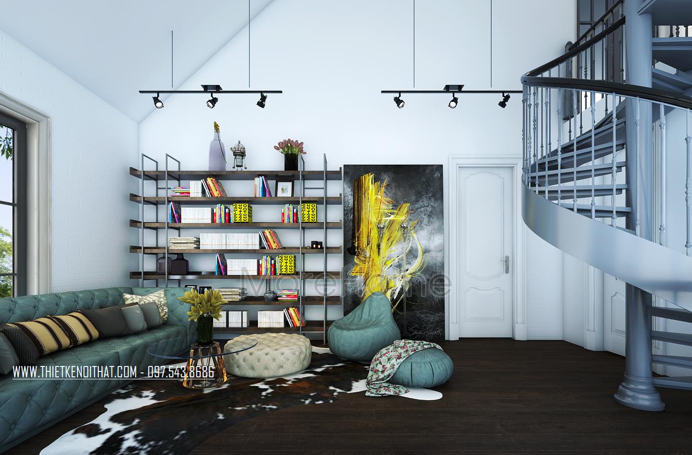 Thiết kế căn hộ độc đáo với tông màu trung tính sang trọng 1