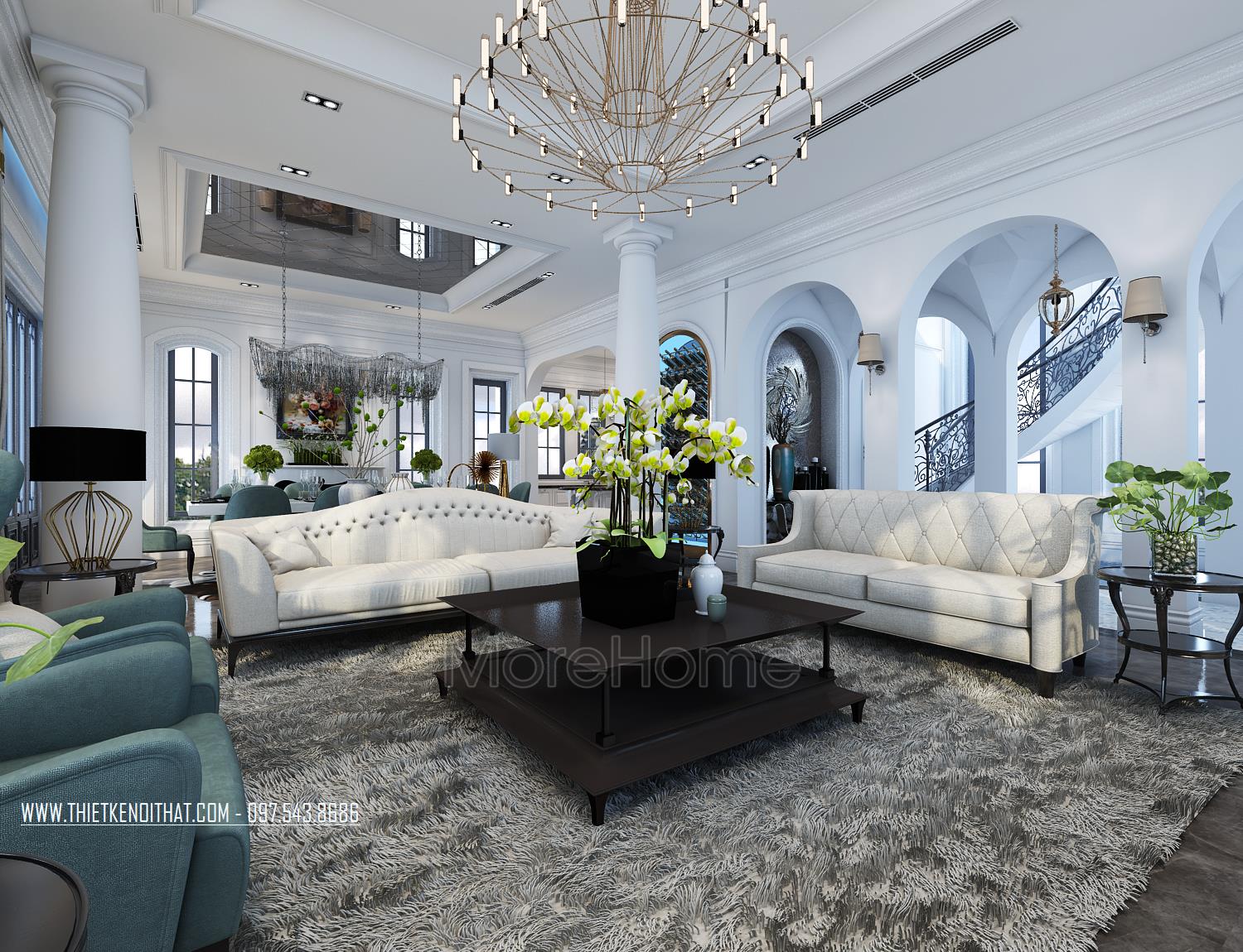 Thiết kế căn hộ độc đáo với tông màu trung tính sang trọng 4