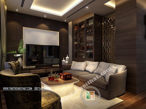 Thiết kế nội thất căn hộ đẹp lung linh