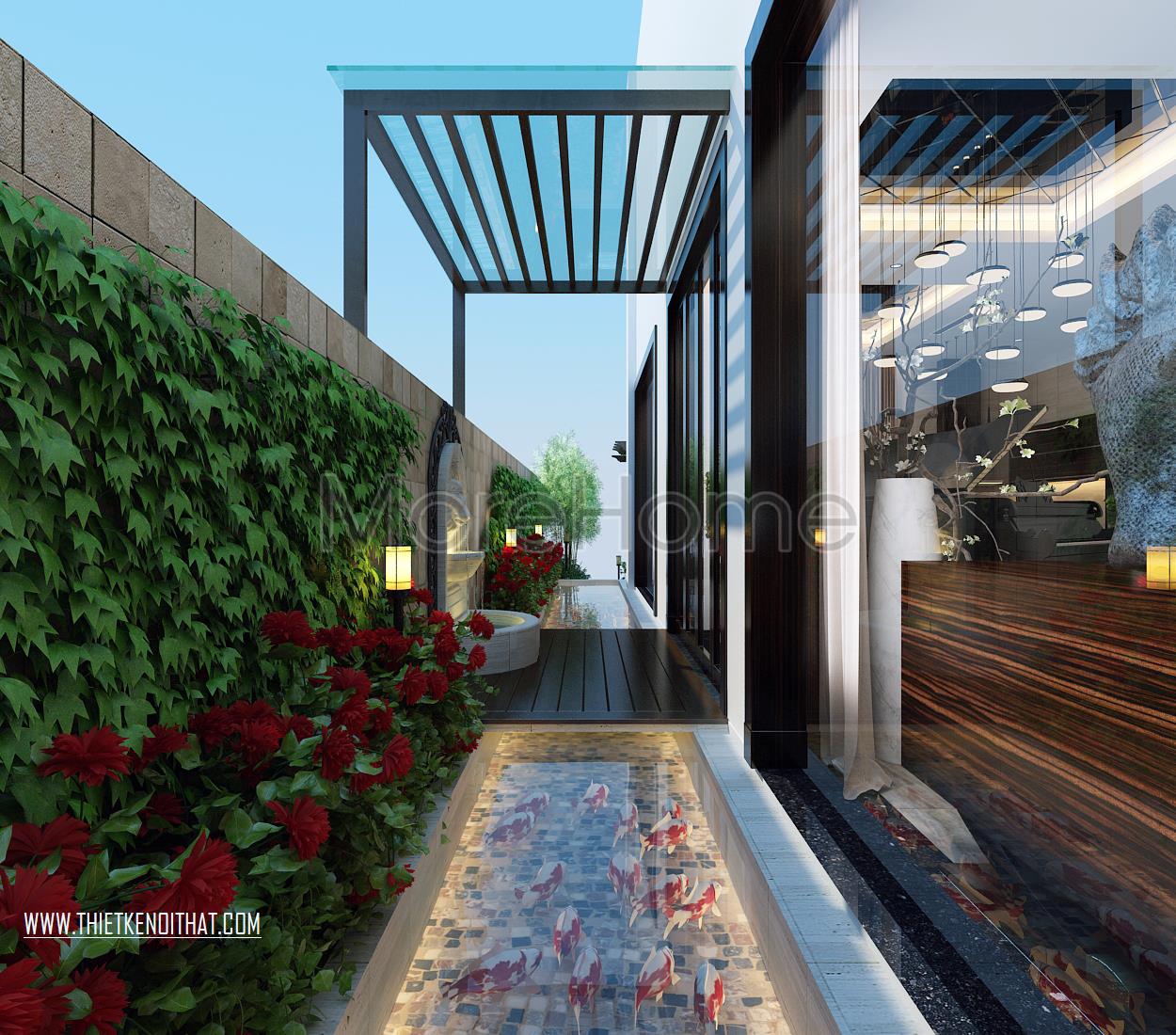 Tư vấn thiết kế nội thất cho biệt thự 2 tầng hiện đại và tinh tế