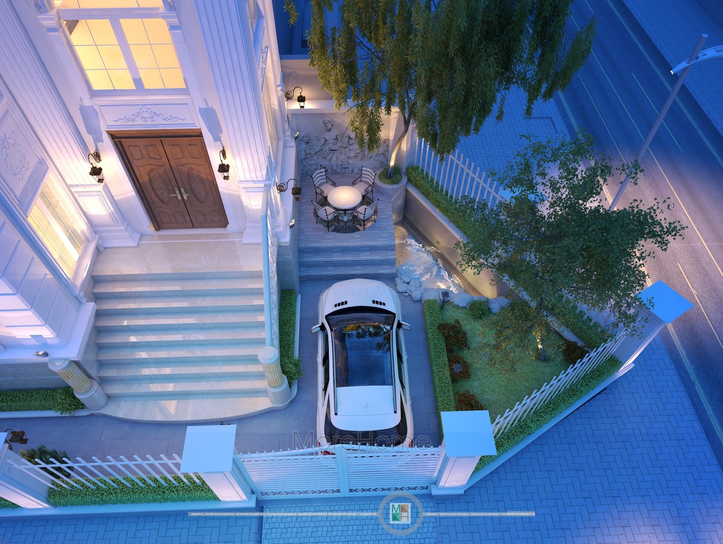 Tư vấn thiết kế nội thất cho biệt thự 2 tầng hiện đại và tinh tế