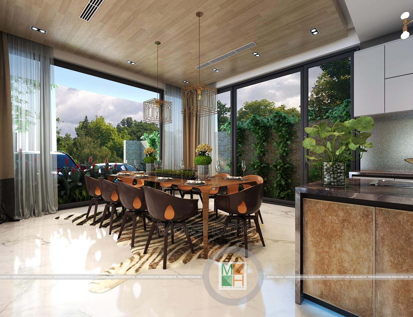 Thiết kế biệt thự vườn đẹp, sang