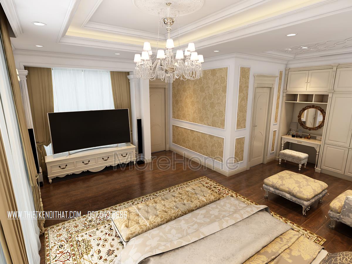 Biệt thự phong cách tân cổ điển đẹp mắt 2