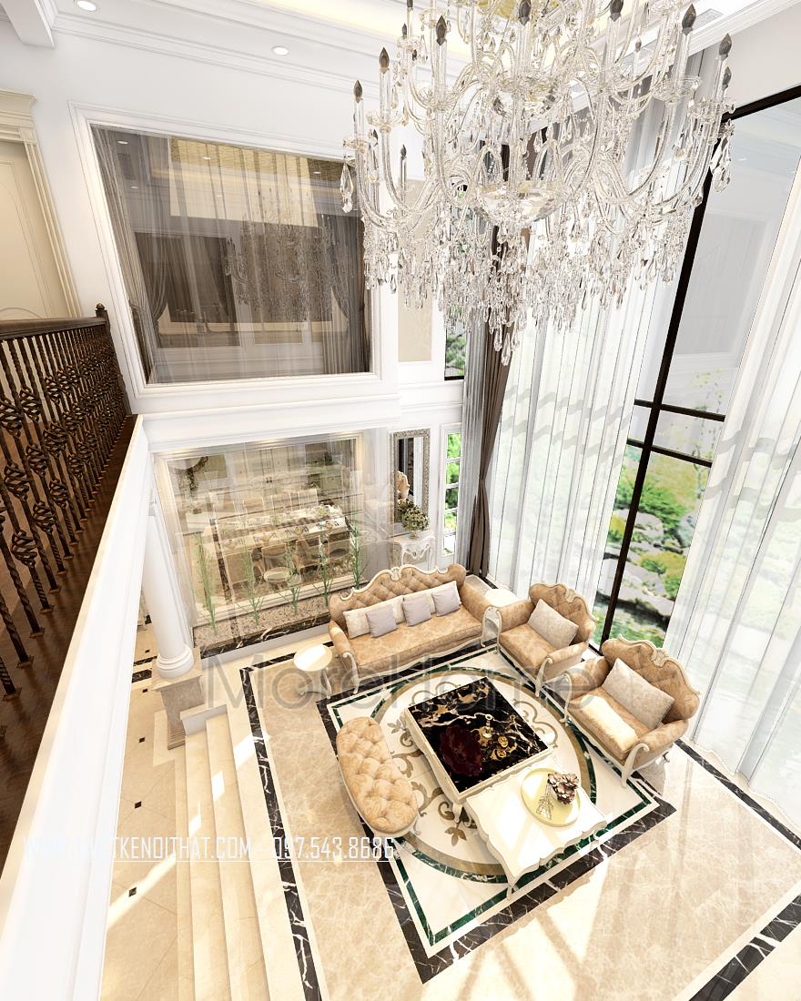 Biệt thự phong cách tân cổ điển đẹp mắt 3 