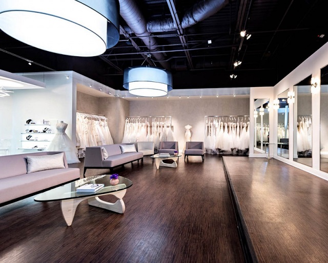 Thiết kế showroom áo cưới đẹp