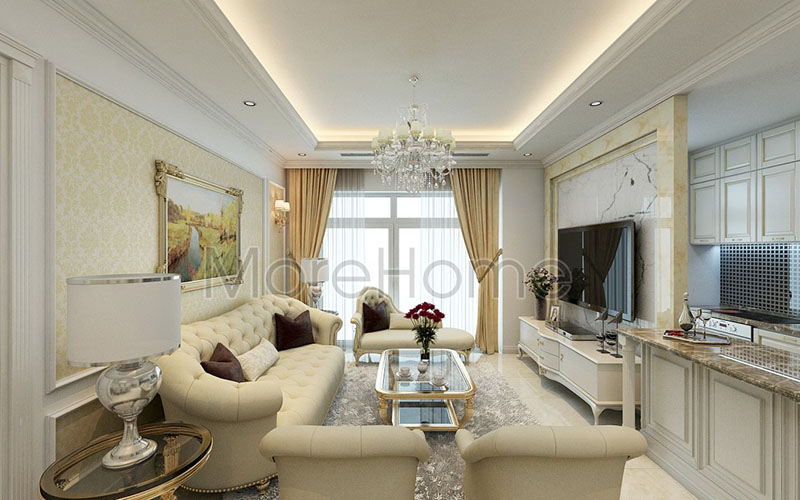 Ấn tượng với cách trang trí nội thất biệt thự Vinhomes Central Park