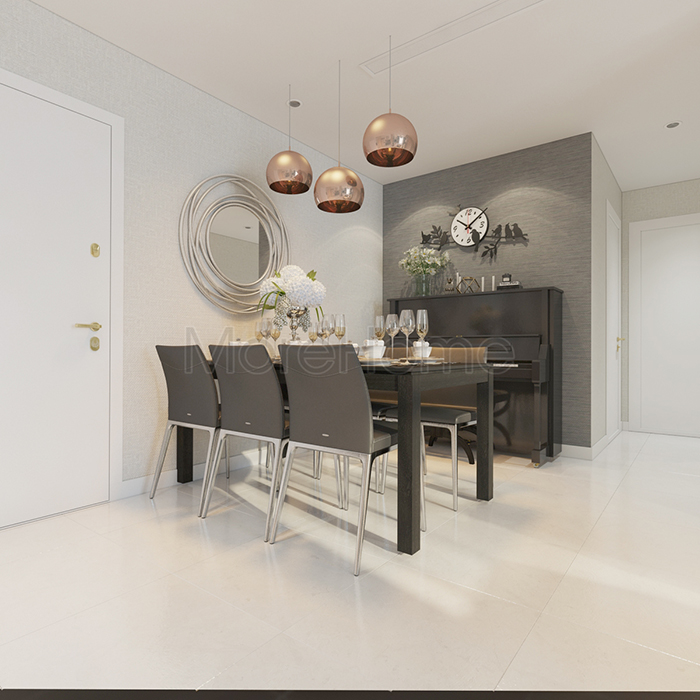 Mẫu thiết kế căn hộ 3 phòng ngủ