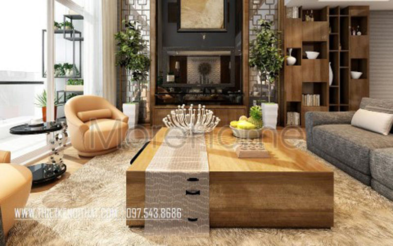 Bộ sưu tập nội thất độc đáo trong phòng khách