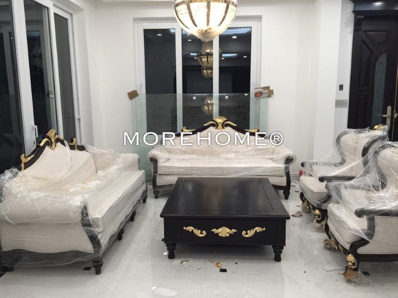 Nội thất biệt thự sang trọng phong cách tân cổ điển