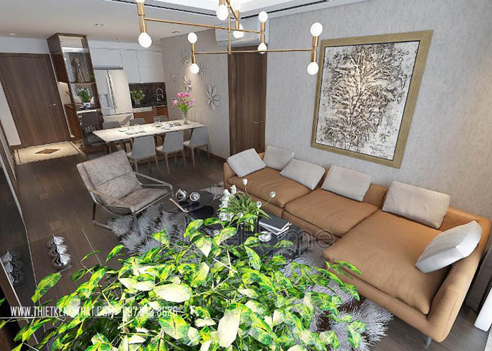 Cách sắp xếp nội thất phòng khách hợp lý trong biệt thự