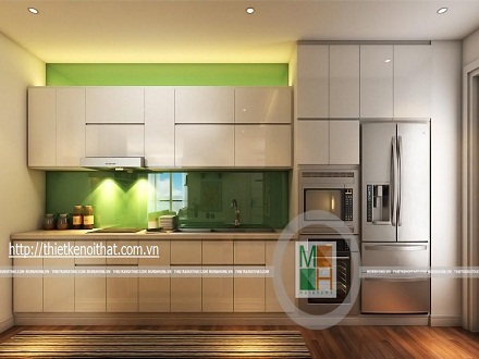 Tổng hợp mẫu kính ốp bếp đẹp tô điểm không gian sống thêm hút mắt