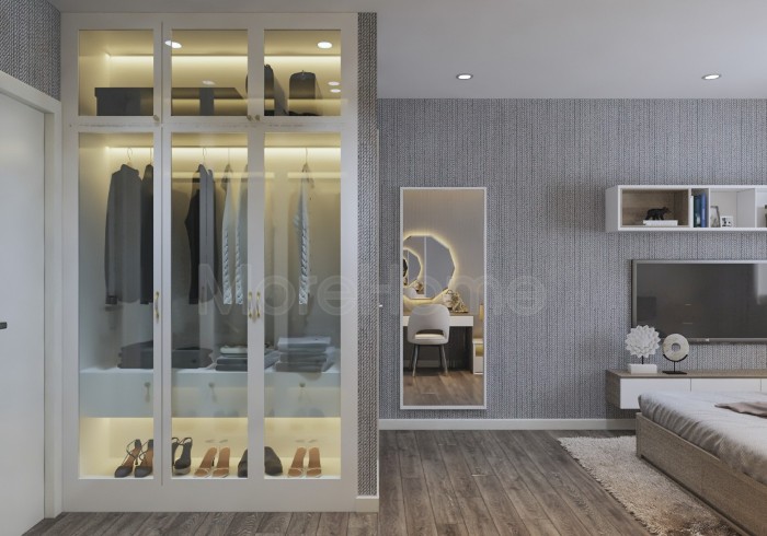 Không gian nhà gọn gàng hơn nhờ những mẫu tủ giày đẹp