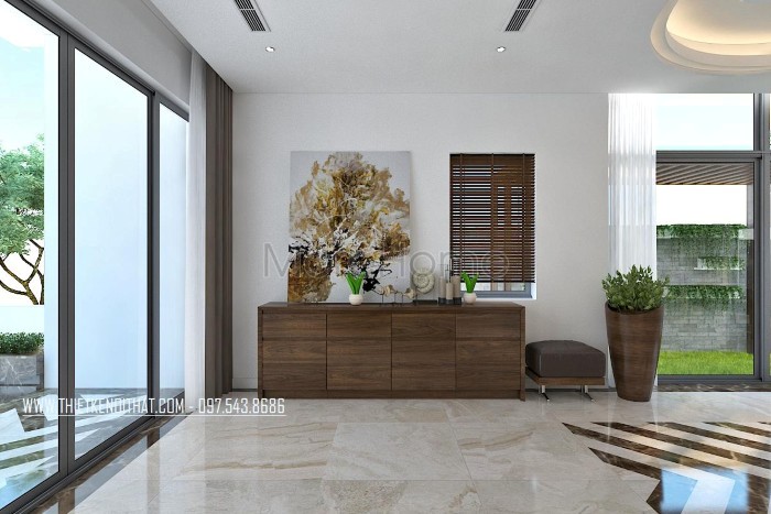 Không gian nhà gọn gàng hơn nhờ những mẫu tủ giày đẹp