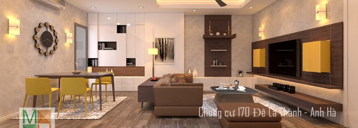 kinh nghiệm bỏ túi về thiết kế nội thất chung cư