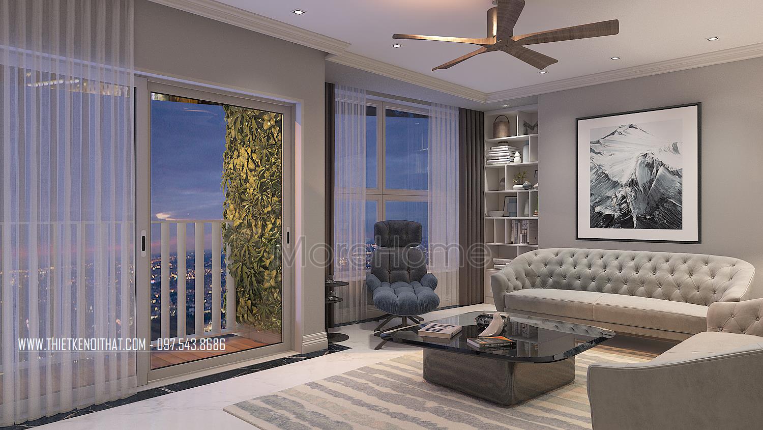 Thay đổi để căn hộ nhỏ trở nên sang trọng hẳn 1