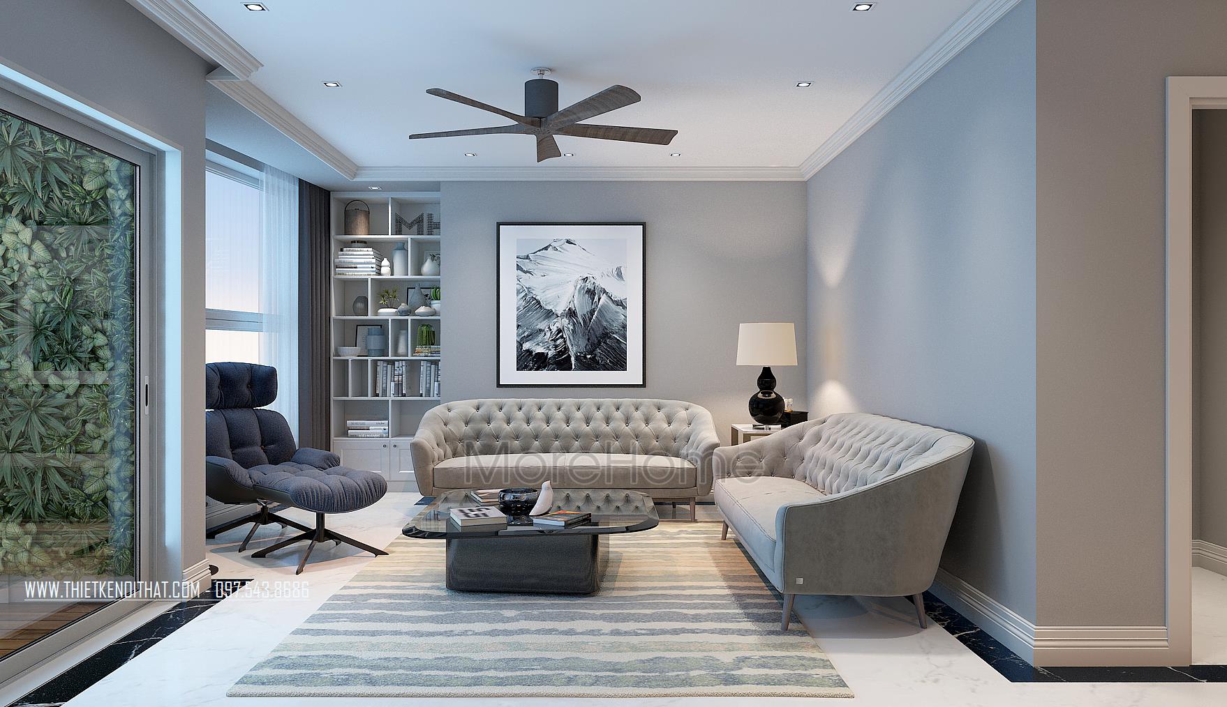 Thay đổi để căn hộ nhỏ trở nên sang trọng hẳn 2