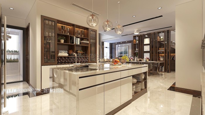 Tư vấn thiết kế tủ bếp phù hợp với từng không gian