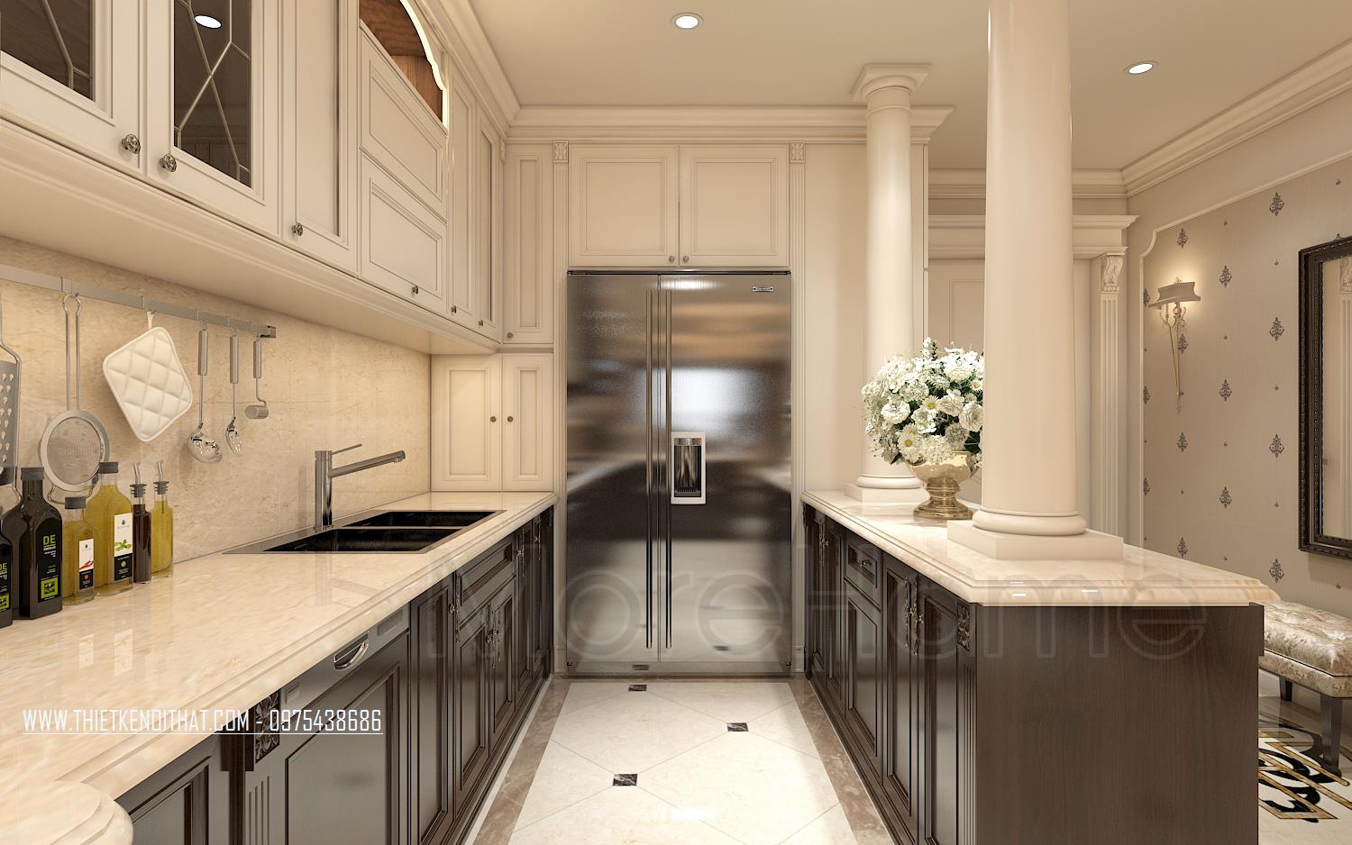 Tư vấn thiết kế tủ bếp phù hợp với từng không gian