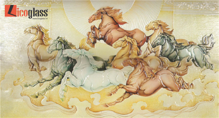 Tranh kính nghệ thuật “ đẹp không tưởng” tô điểm cho không gian nhà bạn