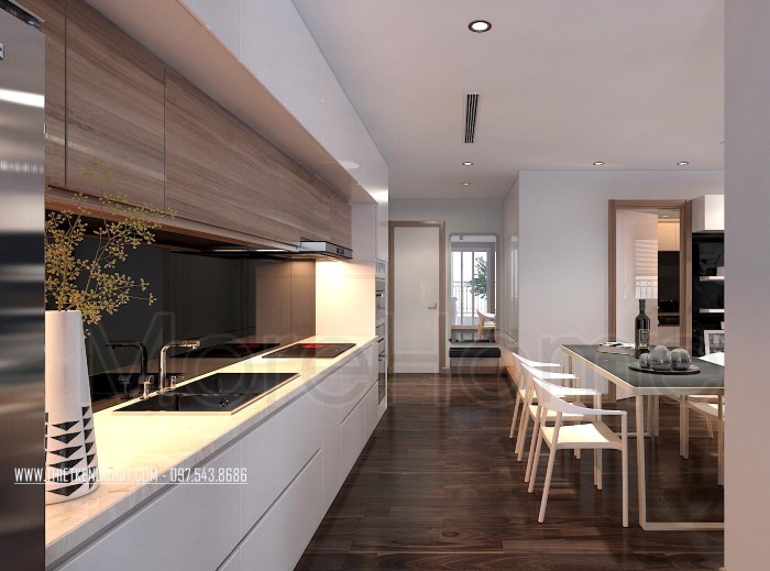 Chia sẻ những tiêu chí khi lựa chọn tủ bếp chung cư